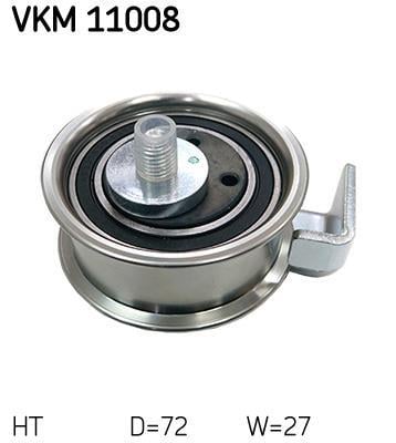 Galet tendeur de courroie de distribution (Galet tendeur de courroie crantée) SKF ref. VKM 11008